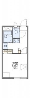 レオパレス司の間取り画像