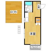 桂コーポ高津B棟の間取り画像