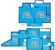 岸谷1丁目戸建の間取り画像