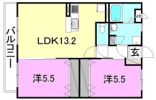 Soleil(ソレイユ)の間取り画像