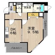 CITY SPIRE難波サウスタワーの間取り画像