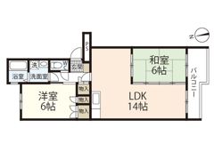 第3桂マンションの間取り画像