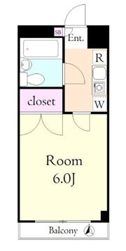 ヴィヴレワコーの間取り画像