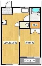 コーポヒサジマ 北棟の間取り画像