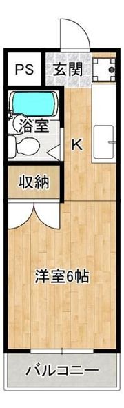 パビリオンアオシマの間取り画像