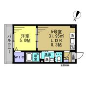 AJ南行徳Northの間取り画像