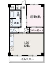 パルテール和光の間取り画像