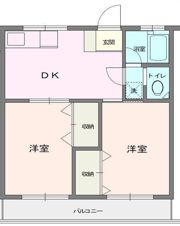 ASUフラットの間取り画像