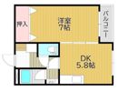 ESPACE東古松の間取り画像