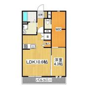 ジュネス・サクラ A棟の間取り画像