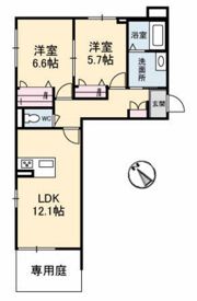 Clan古市の間取り画像