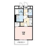 アムール HARMONYⅠの間取り画像