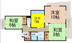 サンホワイト植田の間取り画像