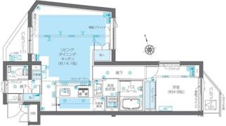 ZOOM広尾の間取り画像