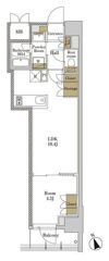RJRプレシア大森北の間取り画像