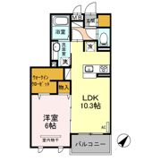 エスポワールの間取り画像