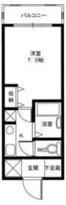 ティアラ小松の間取り画像