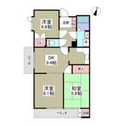 メゾンタジマの間取り画像