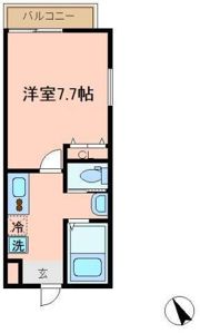 アットリラ東船橋Aの間取り画像