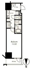 ライジングプレイス亀戸の間取り画像