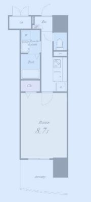 メゾンドール入谷の間取り画像