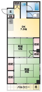 山晃社ビル（サンコウシャ）の間取り画像
