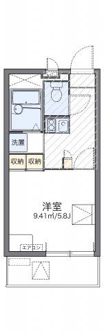 レオパレス小池の間取り画像