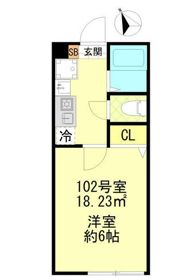 ガーデン一之江の間取り画像