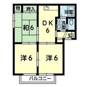 ガーデンパレス大津1の間取り画像