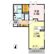 ファミリオール A棟の間取り画像