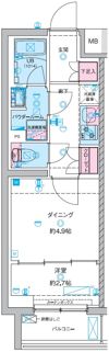 GENOVIA竹ノ塚の間取り画像