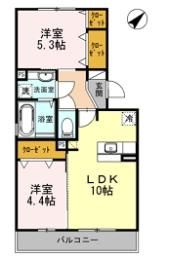 マナローザの間取り画像