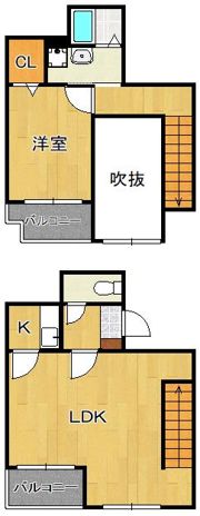 ラフィーネ門司港の間取り画像