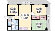 パレルミエール岡本の間取り画像
