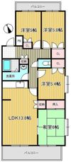 春花園五番館の間取り画像