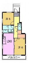 ブランドールAの間取り画像