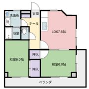 プログレス南観音の間取り画像