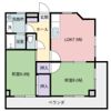 プログレス南観音の間取り画像