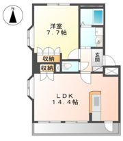 コンフォール馬東の間取り画像