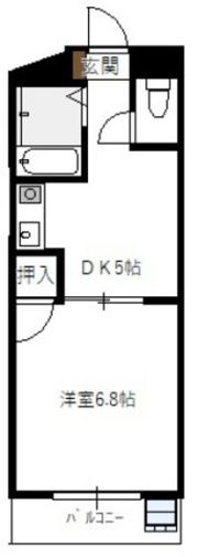 C＆C MIYAKEの間取り画像