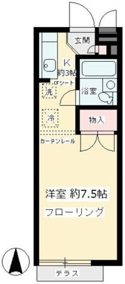 サニーハイムの間取り画像