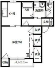 代栄パレスNo.18の間取り画像