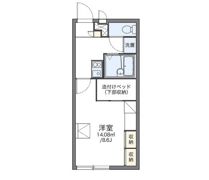 レオパレス総社南の間取り画像