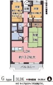 オルテンシアKOBEの間取り画像