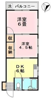 ハイツユーの間取り画像