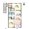 富山市向新庄町7丁目新築アパートの間取り画像