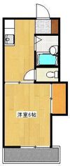 クロノス28熊大東の間取り画像