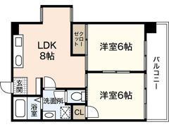 第7山本ビルの間取り画像