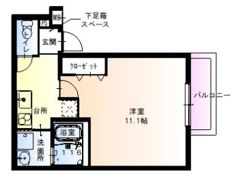 フジパレス吹田Ⅲ番館の間取り画像