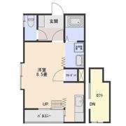 モリハイツNo．2の間取り画像